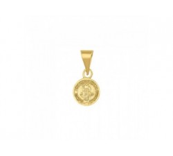 Medalla de oro 10 k modelo 33206
